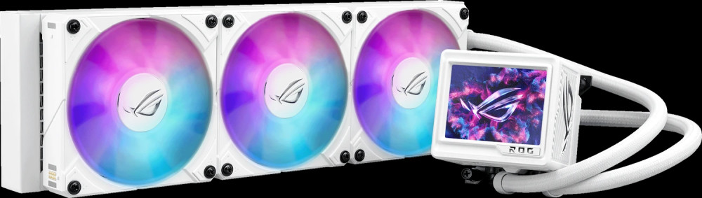 Водяное охлаждение Asus ROG Ryujin III 360 ARGB Extreme White (90RC0132-M0EAY0)