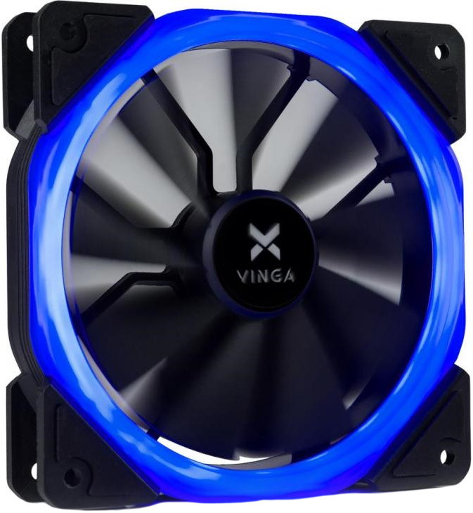 Вентилятор Vinga LED fan-01 blue