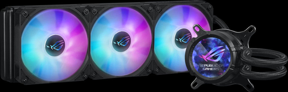 Водяное охлаждение Asus ROG STRIX LC III 360 ARGB LCD Black (90RC00W1-M0UAY0)