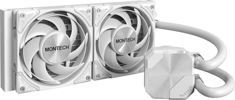 Водяне охолодження Montech HyperFlow Silent 240 White