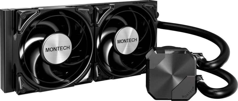 Водяне охолодження Montech HyperFlow Silent 240 Black