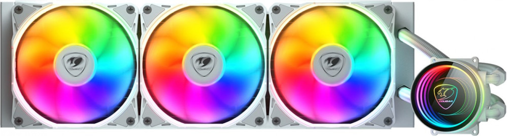 Водяное охлаждение Cougar Poseidon Elite ARGB 360 White