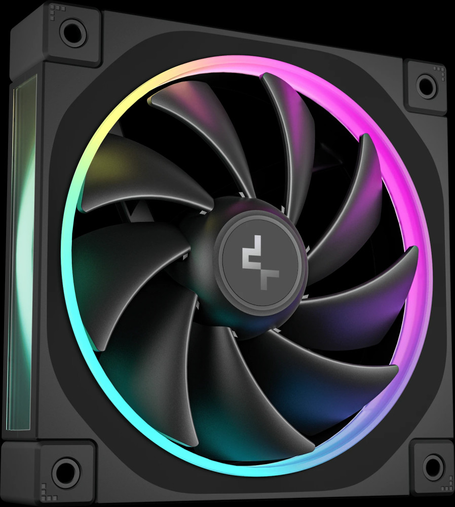 Вентилятор Deepcool FL12 Black (R-FL12-BKAPN1-G)