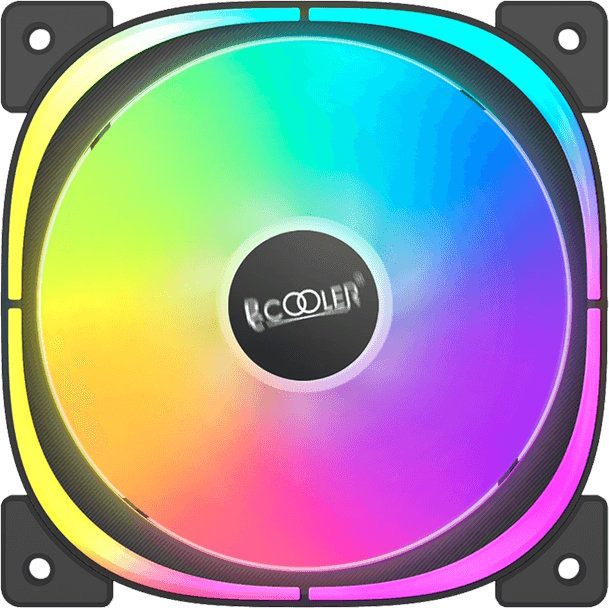 Вентилятор PCCooler EF120 ARGB 3 in 1 Black (F3-L120BKAM3-GL)