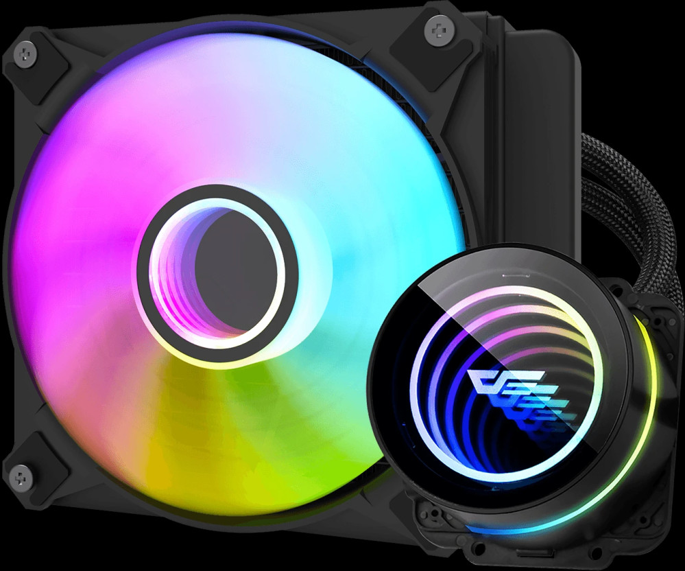 Водяное охлаждение DarkFlash Twister DXV2.6 120 Black