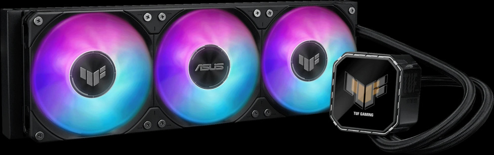 Водяное охлаждение Asus TUF Gaming LC III 360 ARGB LCD Black (90RC01A1-B0EAY0)