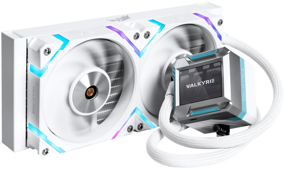 Водяне охолодження VALKYRIE Syn 240 ARGB White (B0C8YWY4XJ)