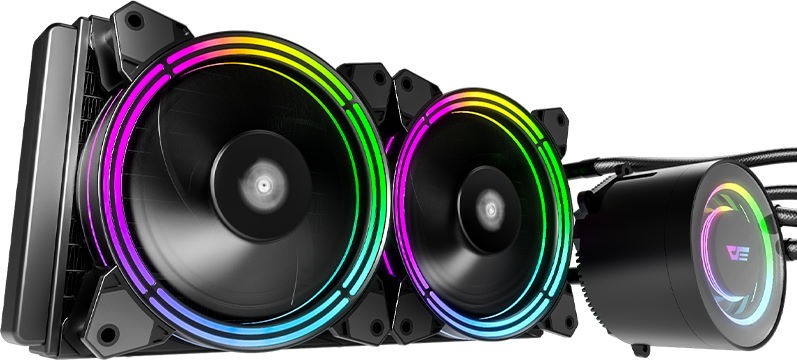Водяное охлаждение DarkFlash Symphony TR240 Black
