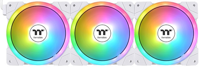 Вентилятор Thermaltake SWAFAN EX14 ARGB White (3-Fan Pack) (CL-F170-PL14SW-A)