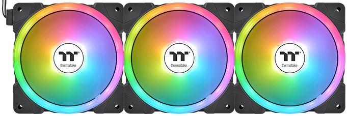 Вентилятор Thermaltake SWAFAN EX12 ARGB Black (3-Fan Pack) (CL-F167-PL12SW-A)