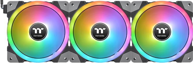 Вентилятор Thermaltake SWAFAN EX12 RGB Black (3-Fan Pack) (CL-F143-PL12SW-A)