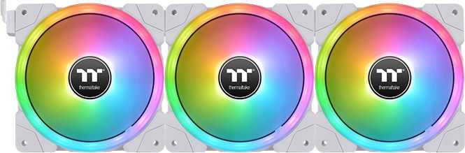 Вентилятор Thermaltake SWAFAN EX14 RGB White (3-Fan Pack) (CL-F162-PL14SW-A)
