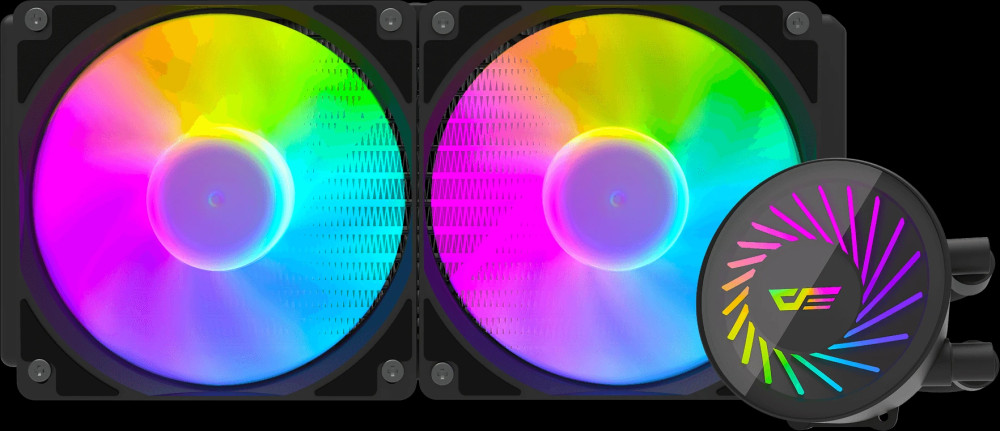 Водяное охлаждение DarkFlash Radiant DCS 240 Black