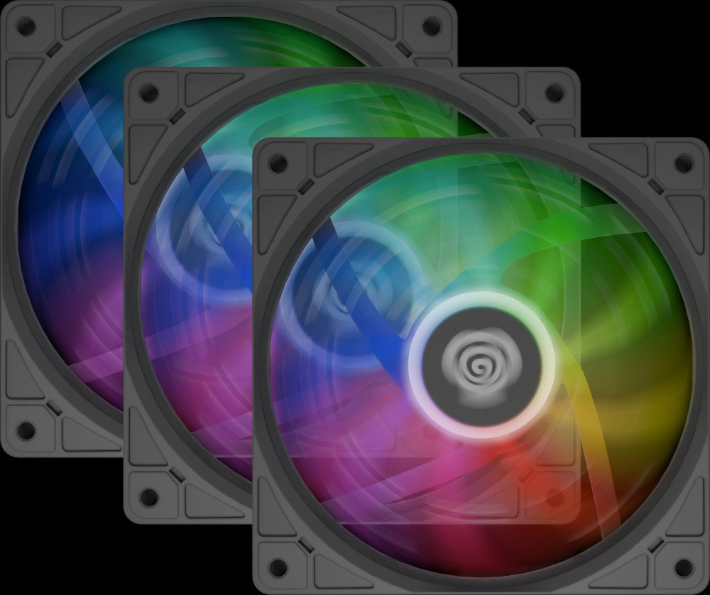 Вентилятор Genesis Oxal 120 ARGB Black 3pcs. (NGF-2265)