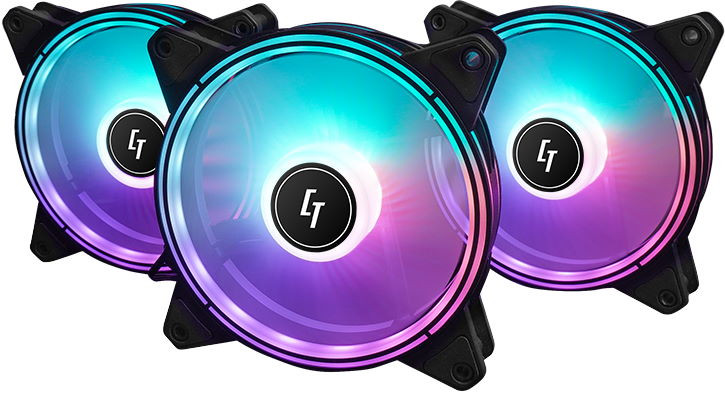 Вентилятор Chieftec Nova Set (NF-3012-RGB)