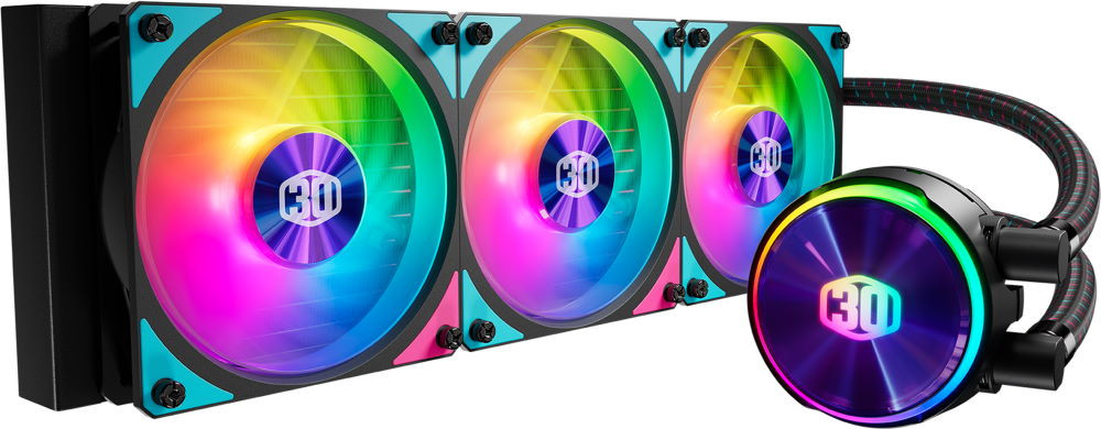 Водяное охлаждение Cooler Master MasterLiquid PL360 Flux 30th Anniversary Edition (MLY-D36M-A23PZ-30​)