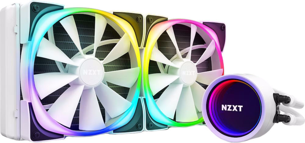 Водяное охлаждение NZXT Kraken X63 RGB White (RL-KRX63-RW)