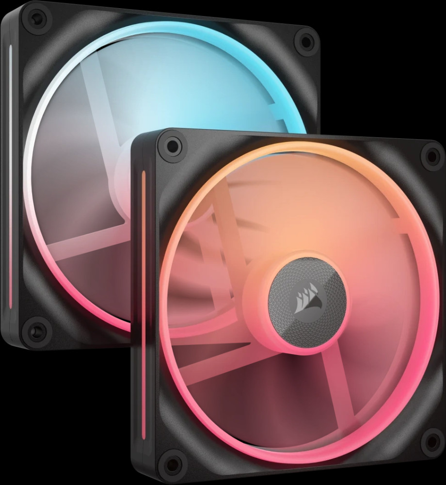 Система охлаждения Corsair iCUE LINK LX140-R RGB PWM Reverse Black Starter Kit (CO-9051052-WW)