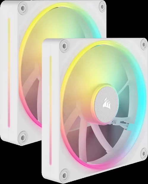 Вентилятор Corsair iCUE LINK LX140 RGB PWM White Dual Pack (CO-9051032-WW)