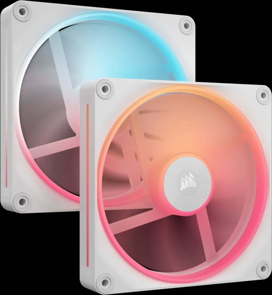 Система охлаждения Corsair iCUE LINK LX140-R RGB PWM Reverse White Starter Kit (CO-9051056-WW)