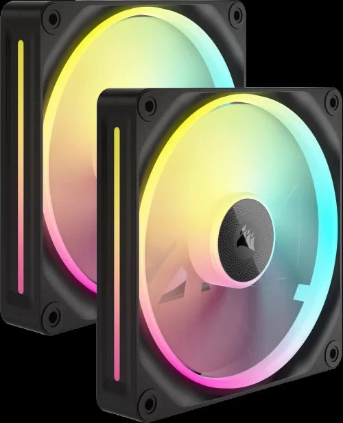 Вентилятор Corsair iCUE LINK LX140 RGB PWM Black Dual Pack (CO-9051028-WW)