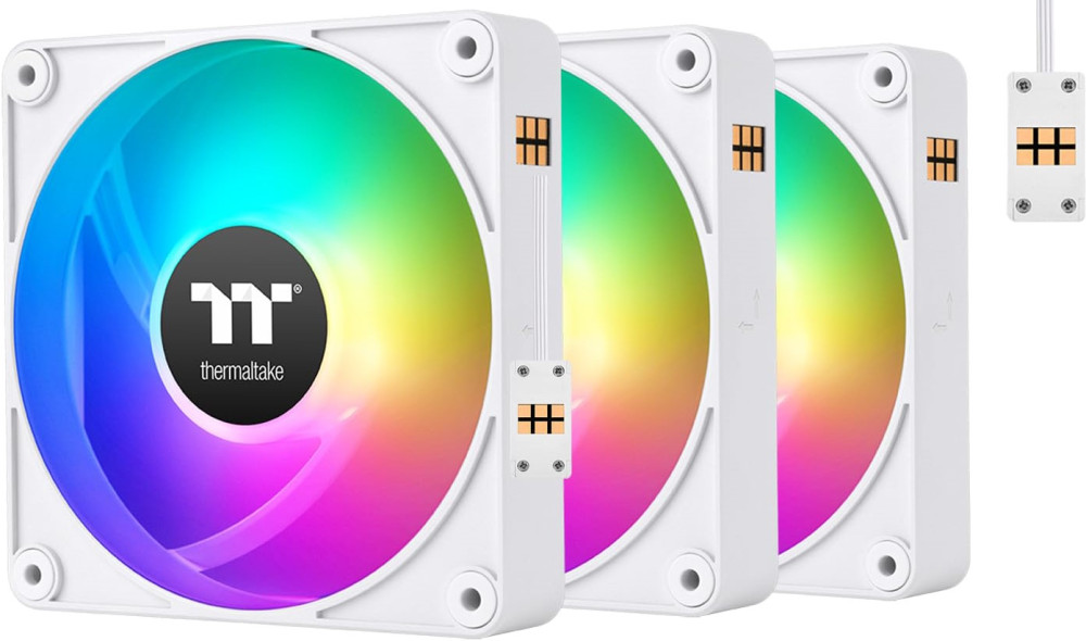 Система охлаждения Thermaltake CT120 EX Reverse ARGB White (3-Fan Pack) (CL-F194-PL12SW-A)