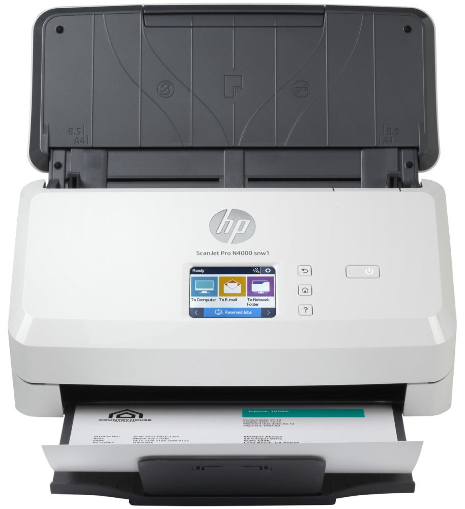 Сканер HP ScanJet Pro N4000 snw1