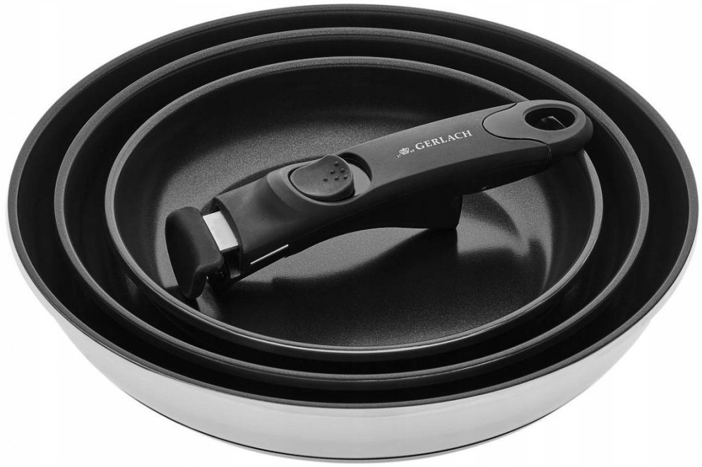 Сковородка GERLACH Smart Steel 506145