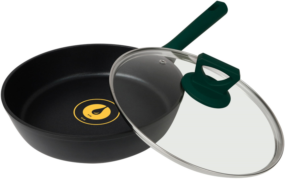 Сковородка RiNGEL Herbal RG-1101-22/h/L