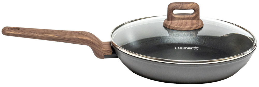 Сковорода HOLMER Wood FP-22526-SWBL