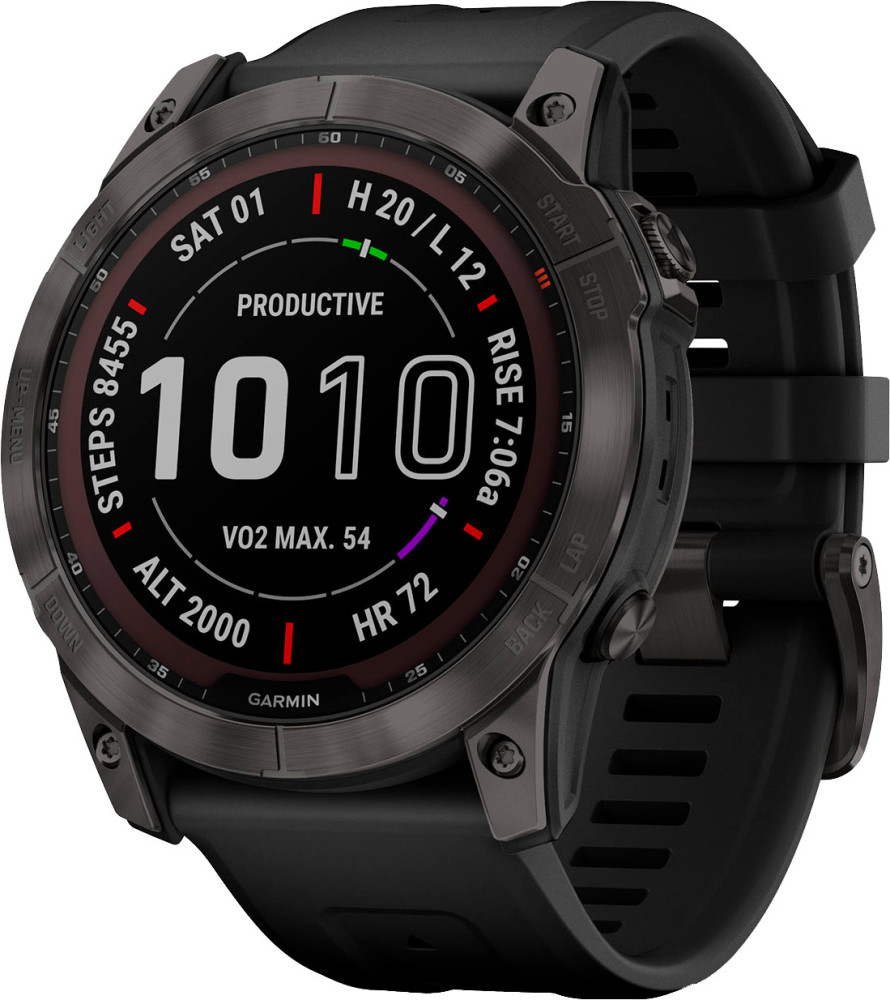 Смартгодинник Garmin Fenix 7X Sapphire Solar