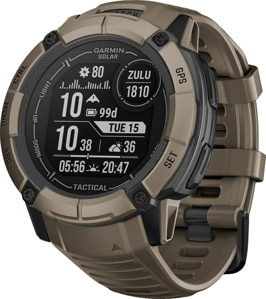 Умные часы Garmin Instinct 2X Solar Tactical Edition