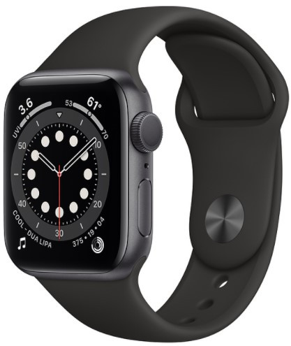 Годинник-телефон Apple Watch 6 Aluminum 40 mm Cellular