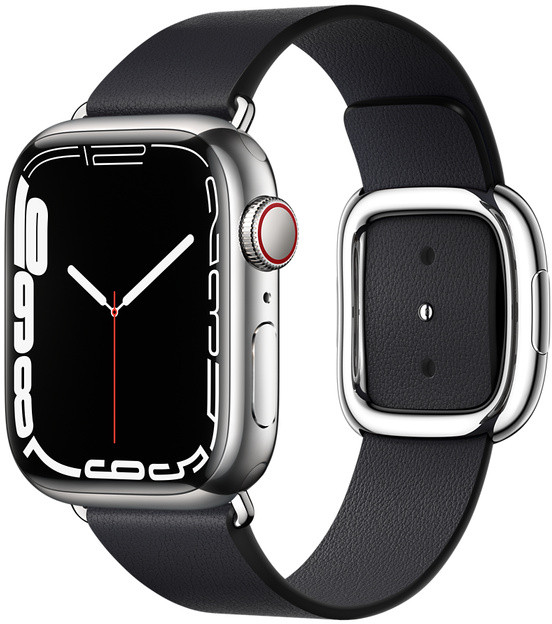 Годинник-телефон Apple Watch 7 Steel 45 mm Cellular