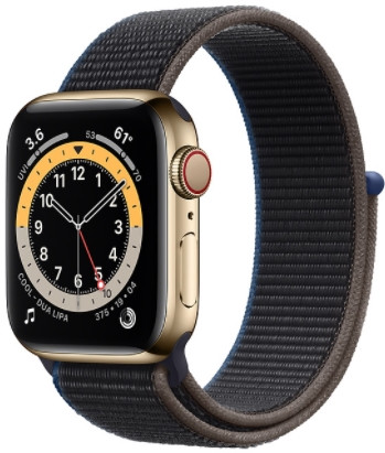 Годинник-телефон Apple Watch 6 Steel 40 mm Cellular