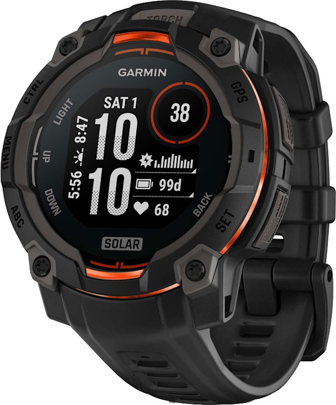 Смартгодинник Garmin Instinct 3 Solar 45mm