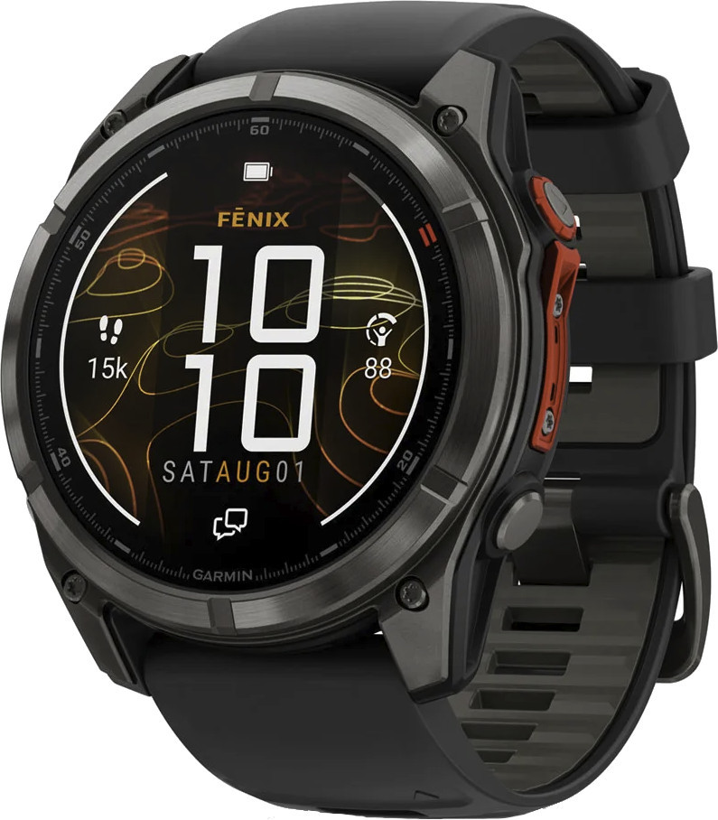 Часы-телефон Garmin Fenix 8 Pro MicroLED (010-03380-00