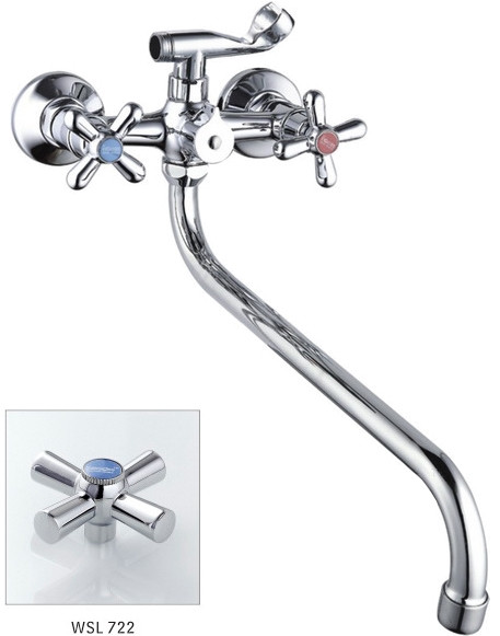 Смеситель ZEGOR T61-DMT-A722