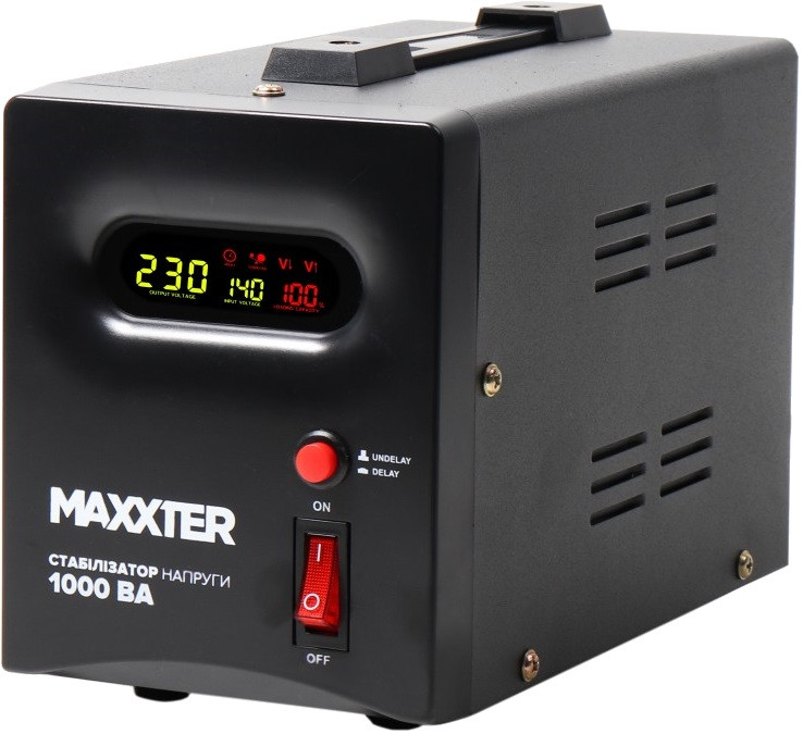 Стабилизатор напряжения Maxxter MX-AVR-S1000-01
