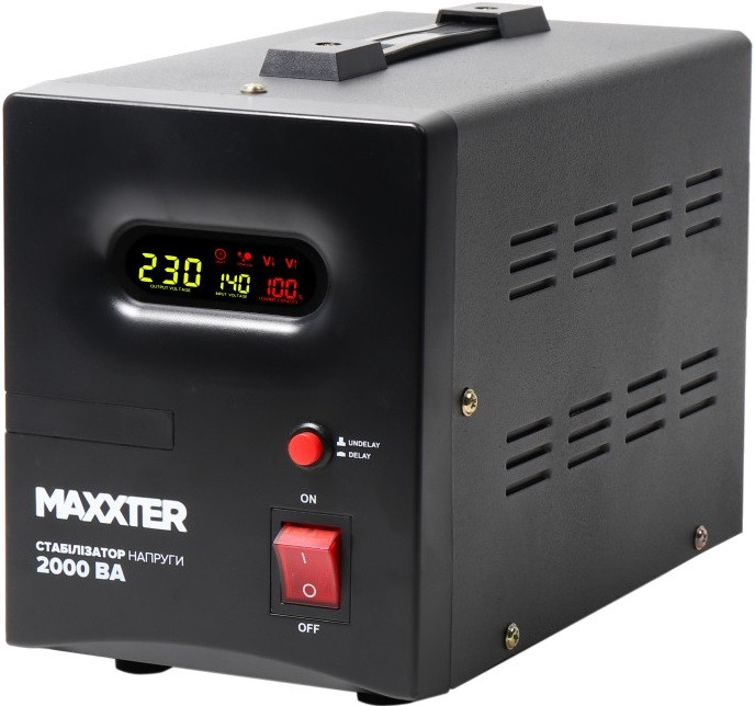 Стабілізатор напруги Maxxter MX-AVR-S2000-01