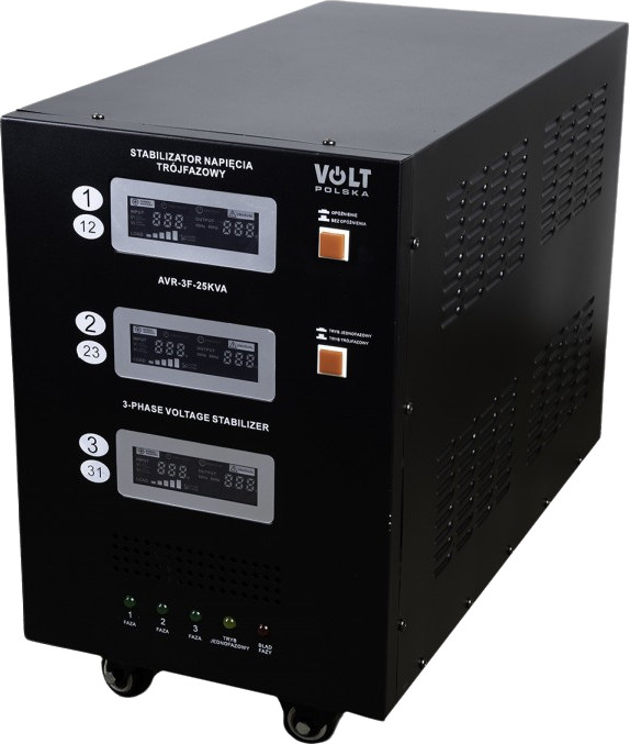 Стабилизатор напряжения Volt Polska AVR Pro 25000VA 3F