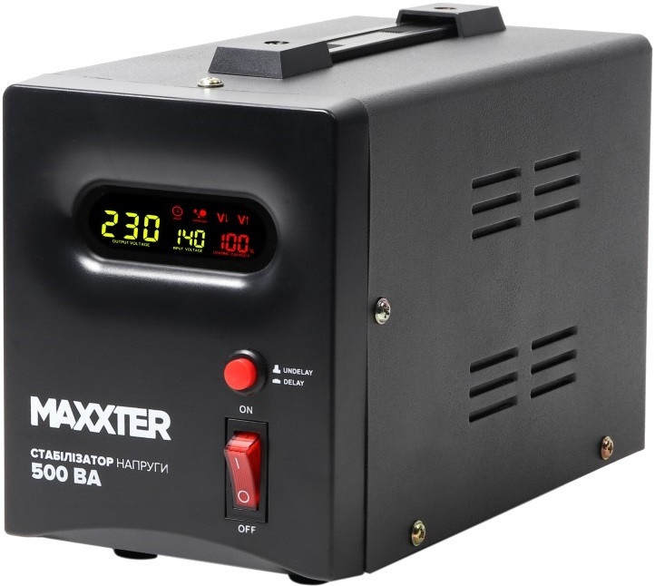 Стабілізатор напруги Maxxter MX-AVR-S500-01