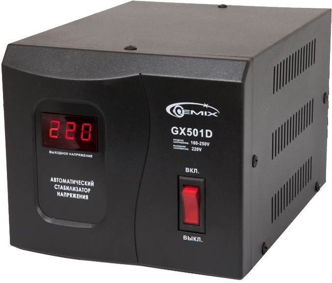 Стабілізатор напруги Gemix GX-501D