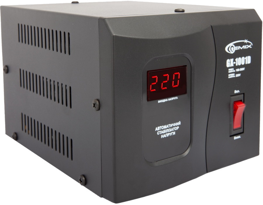 Стабілізатор напруги Gemix GX-1001D