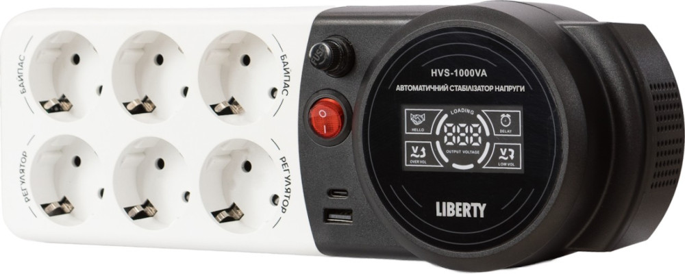 Стабилизатор напряжения LIBERTY HVS-1000VA