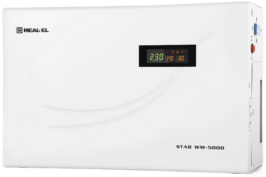 Стабилизатор напряжения REAL-EL STAB WM-5000