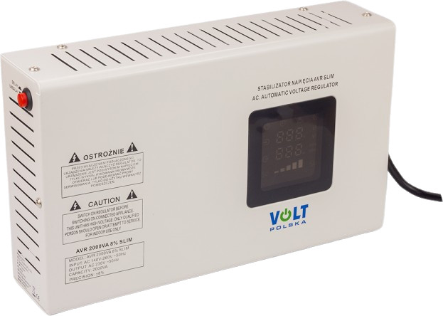 Стабилизатор напряжения Volt Polska AVR-2000VA Slim