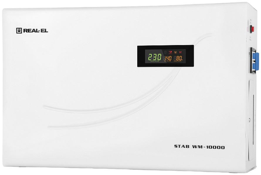 Стабилизатор напряжения REAL-EL STAB WM-10000