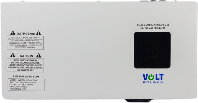 Стабілізатор напруги Volt Polska AVR-3000VA Slim