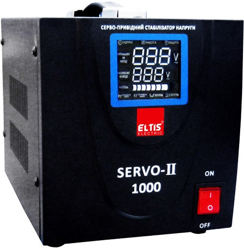 Стабилизатор напряжения Eltis SERVO-II SVC 1000VA LED